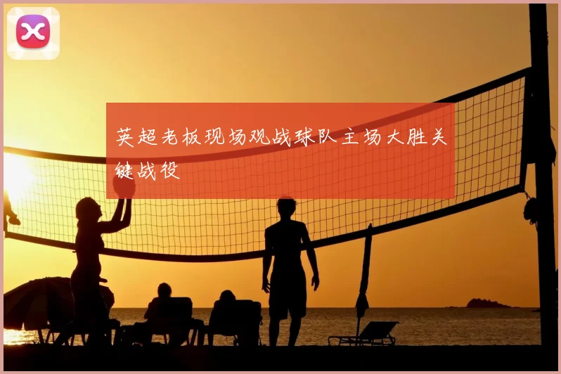 英超老板现场观战球队主场大胜关键战役